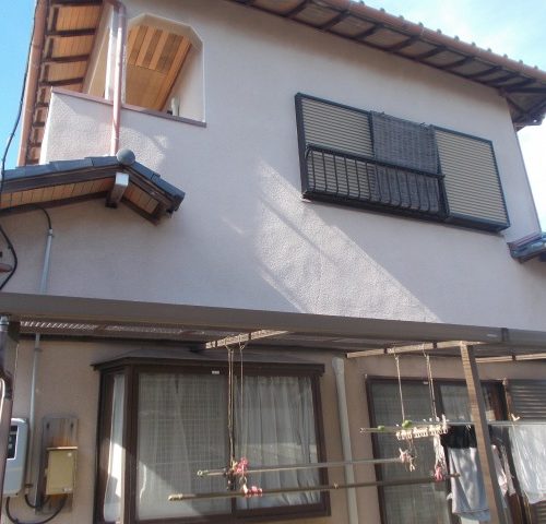外壁 施工後