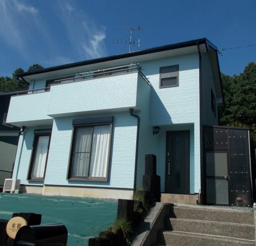 屋根、外壁 施工後