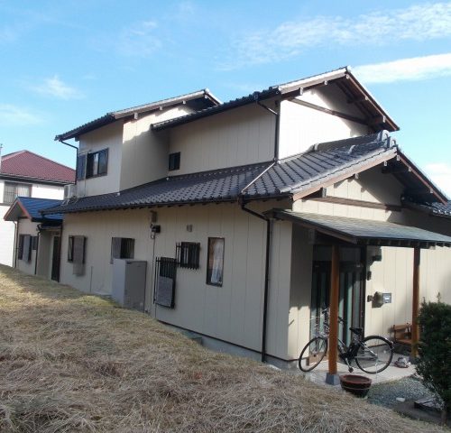 屋根、外壁 施工後