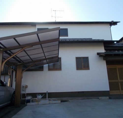 外壁 施工後